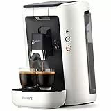 Philips Domestic Appliances CSA260/11 Senseo Maestro Machine Ã€ Café Dosettes Avec Réservoir D'Eau De 1,2 Litre, Sélection L'Intensité Du Et Fonction Mémo, Produit Vert, Couleur : Blanc
