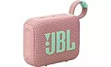JBL GO 4, Enceinte Bluetooth ultra-portable, son JBL Pro, basses percutantes, 7 heures d'autonomie, fonction Playtime Boost, résistante à l'eau et à la poussière IP67, rose