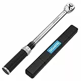 GOYOJO Clé Dynamométrique 1/2', 50-350Nm Clé Dynamométrique avec tête à Cliquet 72 Dents, ±3% D'erreur pour Voiture, Camion, Tracteur