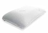 TEMPUR Coussin cervical ergonomique Symphony pour personnes dormant sur le dos et sur le côté, mousse à mémoire de forme, blanc, S (63 x 43 x 11 cm)