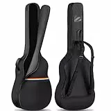 CAHAYA Housse de Guitare Acoustique Souple - Sac de Transport Monocouche pour Guitare 40/41 Pouces CY0307