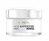 L'Oréal Paris - Crème de Jour Anti-Âge Fortifiante - Soin de Jour Redensifiant Anti-Rides Triple Action - Enrichi en Calcium - Pour Peaux Matures - À partir de 55 ans - Age Expertise - 50 ml