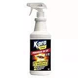 K.PRO Pulverisateur Punaise de Lit - 1L - Idéal pour Éliminer les Punaises de Lit - Action Radicale et Immédiate - Effet Longue Durée, voir photo