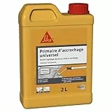 SIKA - Primaire d'accrochage universel - Sikafloor 35 Primaire - Avant ragréage de sol ou colle carrelage - Prêt à l'emploi - Multi-supports - Séchage rapide - Mur et Sol Intérieur/Extérieur - 2L
