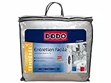 DODO | Couette Tempérée 220x240 | pour lit 2 Personnes | Couette Entretien Facile | Ultra Résistante et Hygiène Parfaite | Fabriqué en France | Lavable en Machine à 95°c