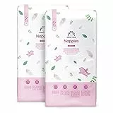 Marque Amazon - Mama Bear Couches Premium, Taille 5+ (11-17 kg), Blanc, 148 Unités, 2 lot de 74