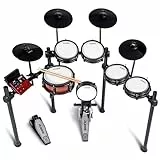 Alesis Nitro Pro XL Batterie Électronique de 10 Pièces avec Pads Double Zone Silencieux, Plus de 500 Sons BFD, Bluetooth, Drumeo, MIDI USB