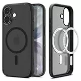 Spigen Coque pour iPhone 17, Ultra Hybrid MagFit, [DuraClear, Qualité Signature Spigen] - Frost Noir