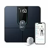 eufy Smart Scale P2 Pro Pèse-personne numérique avec Wi-Fi Bluetooth, 16 mesures dont poids, fréquence cardiaque, graisse corporelle, IMC, masse musculaire et osseuse, mode corps virtuel 3D, haute