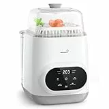 Grownsy EaseClean Baby Bottle Washer Pro | Nettoyeur, Stérilisateur et Sécheur | Pour Biberons, Pièces de Tire-Lait et Accessoires Bébé | Alternative à la Lavage Main