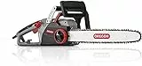Oregon Tronçonneuse Électrique Filaire 2400W avec Affûtage Automatique – Guide 45 cm, Faible Rebond, Lubrification Automatique – Système PowerSharp, Garantie 3 Ans (CS1500)