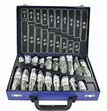 Tivoly 11451070024 Coffret 170pcs de Forets Acier Rapide HSS RECTIF pour le métal | V170 |, Ø1 à Ø8mm x 10pcs et x5pcs jusqu'à Ø10mm