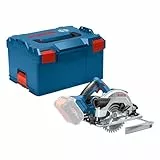 Bosch Professional 18V System Akku Kreissäge GKS 18V-57 G (Sägeblatt-Ø: 165 mm, Schnitttiefe: 57 mm, ohne Akkus und Ladegerät, in L-BOXX)