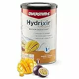 OVERSTIM.s– Boisson Hydrixir Antioxydant (600g) - Boisson énergétique isotonique pour le sport – Electrolytes (sodium,magnésium) – Vit. B1, B6, C, E) – Réduction de la fatigue - Saveur Mangue passion