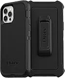 Otterbox Defender Coque pour iPhone 12/iPhone 12 Pro, Antichoc, Anti-Chute, Ultra-Robuste, Coque de Protection, supporte 4X Plus de Chutes Que la Norme Militaire, Noir