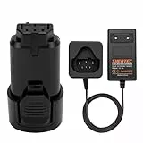 Shentec 12V 2500mAh Li-ION pour Batterie AEG AC82048 AC82059 AC82049 AC82008 R82048 R82049 R82059 R86048 130188001 et Un Chargeur