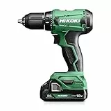 HiKOKI Akku-Bohrschrauber DS18DA (18V, Li-Ion, 50 Nm, 20-stufige Drehmomenteinstellung, LED, im Transportkoffer, inkl. 2x 2.0 Ah Akku und Ladegerät