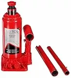 SIXTOL SX Bottle Jack Cric hydraulique à Bouteille 10 tonnes Cric de Levage Compact