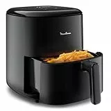 Moulinex Easy Fry Max Friteuse sans huile, Capacité XL de 5 L, Jusqu'à 6 personnes, 10 programmes automatiques, Ecran tactile digital, Gain de temps et d'énergie, air fryer EZ245820