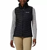 Columbia Powder Lite Vest, Doudoune Sans Manches Femme, Black, Taille S