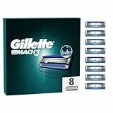 Gillette Mach3 Recharges De Lames De Rasoir Pour Homme, À 3 Lames, 8 Recharges, Plus Résistantes Que L’Acier
