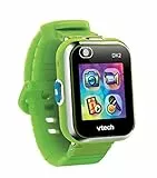 VTech - KidiZoom SmartWatch DX2 Verte, Montre Digitale Enfant, Photo, Selfie, Vidéo, Écran Tactile Vertical, Jouet High-Tech, Cadeau Enfant et Ado de 5 Ans à 13 Ans - Contenu en Français