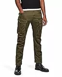 G-STAR Homme Pantalon Rovic Zip 3D Regular Tapered, Vert (DK Bronze Green D02190-5126-6059), 32W / 32L