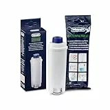 De'Longhi Cartouche Filtrante DLSC002, Filtre a Eau Machine a Café, Blanc