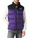 Schott NYC Mixte Utahv GILET DOUDOUNE EMPIECEMENT EPAULE SCHOTT, Mauve, M EU