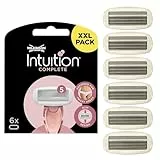 Wilkinson Sword - Set de 6 Intuition Complete - Set de 6 Lames de Rasoir pour Femme 6 Unités