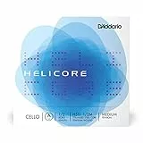 D'Addario H511-2 Helicore Cordes seule La pour Violoncelle Manche 1/2 Tension Medium Violet