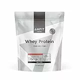 Amfit Nutrition Whey Protein Powder 1kg Strawberry