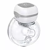 Haokoo Tire-lait électrique portable léger tire lait bébé électrique avec bride de 21/24 mm, sans BPA, installation rapide 5s, 1 pièces