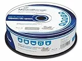 MediaRange MR515 BD-R 25Go 25pièce(s) disque vierge Blu-Ray - Disques vierges Blu-Ray (BD-R, 120 mm, 25 Go, Blanc, 6x, Boîte à gâteaux)