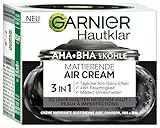 Garnier SkinActive AHA+BHA Crème matifiante pour le visage pour peaux sujettes aux impuretés 50 ml