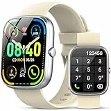 Montre Connectée Femme Homme, 1.91' HD Smartwatch avec Appels Bluetooth, 110+ Sportifs, Montre Intelligente Sport Etanche IP68 Podometre/Cardiofrequencemetre/Moniteur de Sommeil pour Android iOS