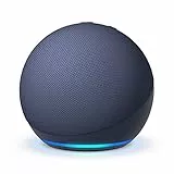 Echo Dot (Nouvelle génération) | Enceinte connectée Bluetooth et Wi-Fi au son puissant encore plus imposant, avec Alexa | Bleu marine
