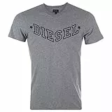 DIESEL T-Shirt T-Kritil pour Homme en Anthracite chiné