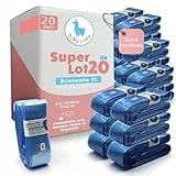Recharges Universelles pour Poubelle à Couches – Compatibles avec Recharge Poubelle à Couche Tommee Tippee et Angelcare – Sac Poubelle Couche Antiodeur, Hygiénique et Économique (20)