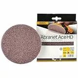 Mirka Abranet Ace HD Disques abrasifs filet Ø 150mm autoagrippant - grain P40-5 pcs - AH24100540 - Pour ponceuses excentriques 150mm - pour poncer les surfaces dures, bois, mastic, peinture, métal