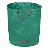 Gecosac Sac Jardin Déchets Verts 272L, Autoportant, Résistant, Sac Etanche avec 3 poignées