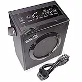 Amplificateur de guitare électrique de Rockjam 10 Watt avec sortie casque, EQ à trois bandes, Overdrive & Gain