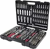 'KS Tools Chrome + Jeu de douilles et clés 195 pièces 1/4 '+ 3/8' + 1/2, 1 pièce, 918.0795