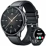 Montre Connectée Homme Sport Smartwatch: Repondre Appel 1.43'' AMOLED Tactile Étanche Écran Bracelet Connectee avec Moniteur de Sommeil Fréquence Cardiaque Podometre Fitness Tracker pour Android iOS