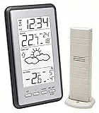 La Crosse Technology WS9130 Station météo avec Températures Intérieur/Extérieur - Gris Métallique