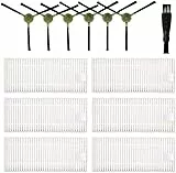 Daaxing Kit de 12 brosses latérales pour aspirateur robot Okp Life K2 K3 K4 K5, 6 brosses latérales, 6 filtres Hepa, 1 brosse de nettoyage