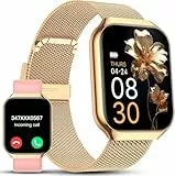 taopodo Fonction Féminine avec Appel Bluetooth 5.4, 120+ Modes Sportifs Montre Connectée Femme