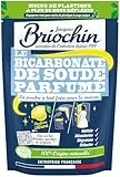 JACQUES BRIOCHIN - Bicarbonate de Soude - Nettoyant Multi-Usages - Nettoie, Dégraisse, Détache, Neutralise les Odeurs - Parfum Citron - 100% d'Origine Naturelle - Ecocert - Fabrication Française -500g