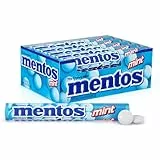 Mentos Peppermint (Economy Case Pack) 1.32 Oz Roll (Pack of 15) by Mentos [Foods]
