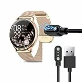 Blueshaweu Compatible avec RUXINGX G35 1.32'' Chargeur, Magnétique Charging Montre Connectée USB 3,3ft Compatible avec RUXINGX G35/XINGHESF G35/HASAKEI G35 Smartwatch (Noir)